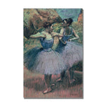 Trademark Fine Art Edgar Degas 'Dancers in Violet' Canvas Art