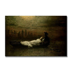Trademark Fine Art John Grimshaw 'The Lady of Shalott' Canvas Art