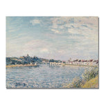 Trademark Fine Art Alfred Sisley 'Landscape 1888' Canvas Art