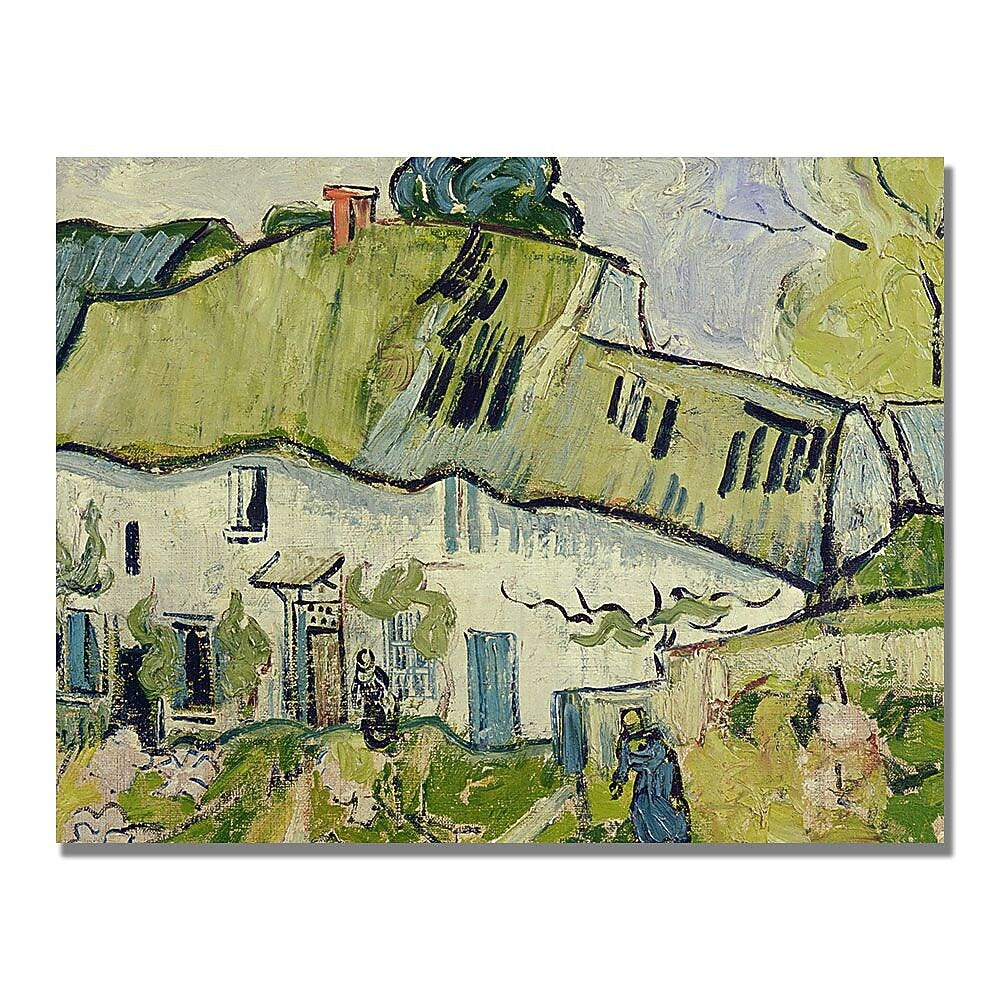 Trademark Fine Art Vincent Van Gogh 'The Farm in Summer' Canvas Art
