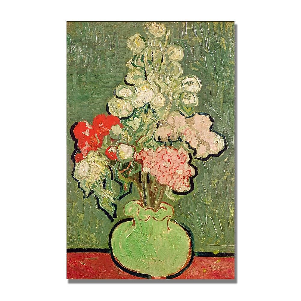 Trademark Fine Art Vincent Van Gogh 'Bouquet of Flowers' Canvas Art