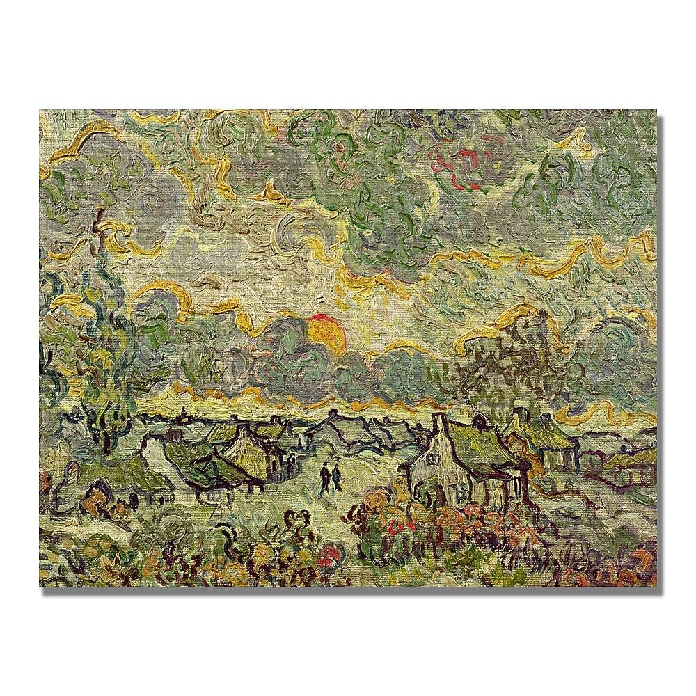 Trademark Fine Art Vincent Van Gogh 'Autumn Landscape' Canvas Art