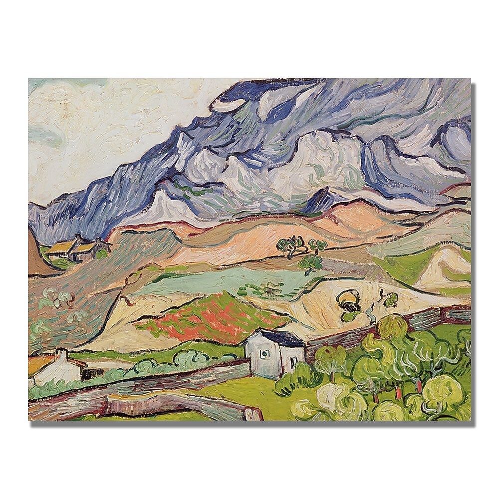 Trademark Fine Art Vincent Van Gogh 'The Alpilles' Canvas Art