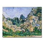 Trademark Fine Art Vincent Van Gogh 'The Alpilles 1889' Canvas Art 18x24 Inches