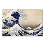 Trademark Fine Art Kanagawa-Katsushika Hokusai 'The Great Wave III' Canvas Art