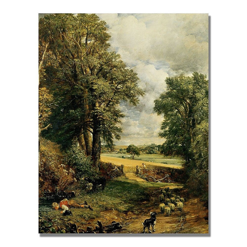 Trademark Fine Art John Constable 'The Cornfield' Canvas Art