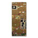 Trademark Fine Art Gustav Klimt 'Fulfilment' Canvas Art 12x32 Inches