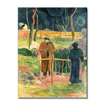 Trademark Fine Art Paul Gauguin 'Bonjour Monsieur Gauguin' Canvas Art 18x24 Inches