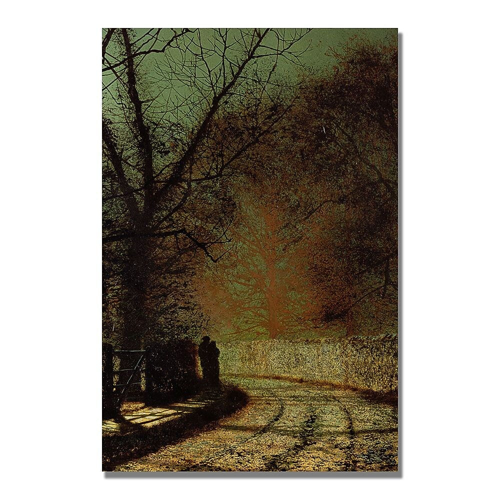 Trademark Fine Art John Grimshaw 'The Lovers' Canvas Art
