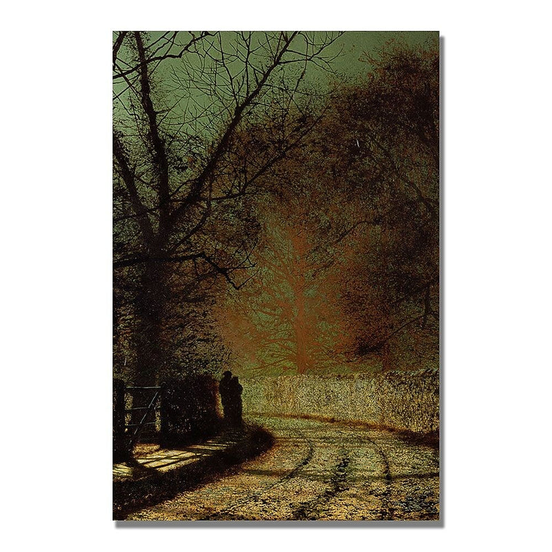 Trademark Fine Art John Grimshaw 'The Lovers' Canvas Art