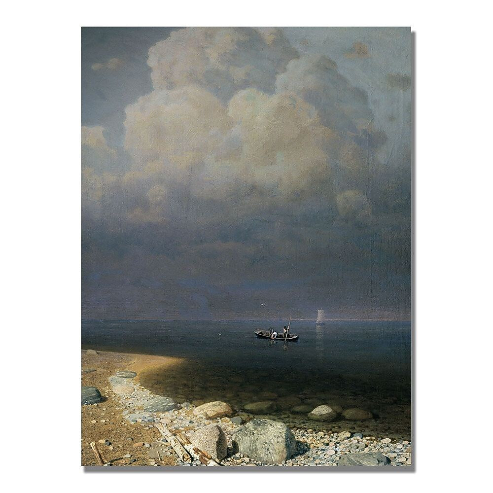 Trademark Fine Art Arkip Kuindzi 'Lake Ladoga' Canvas Art
