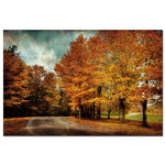 Trademark Fine Art Autumn Scene by Lois Bryan-Canvas Ready to Hang