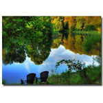 Trademark Fine Art Lois Bryan 'Summer Breeze' Canvas Art 22x32 Inches