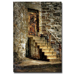 Trademark Fine Art Lois Bryan 'The Locked Door' Canvas Art 22x32 Inches