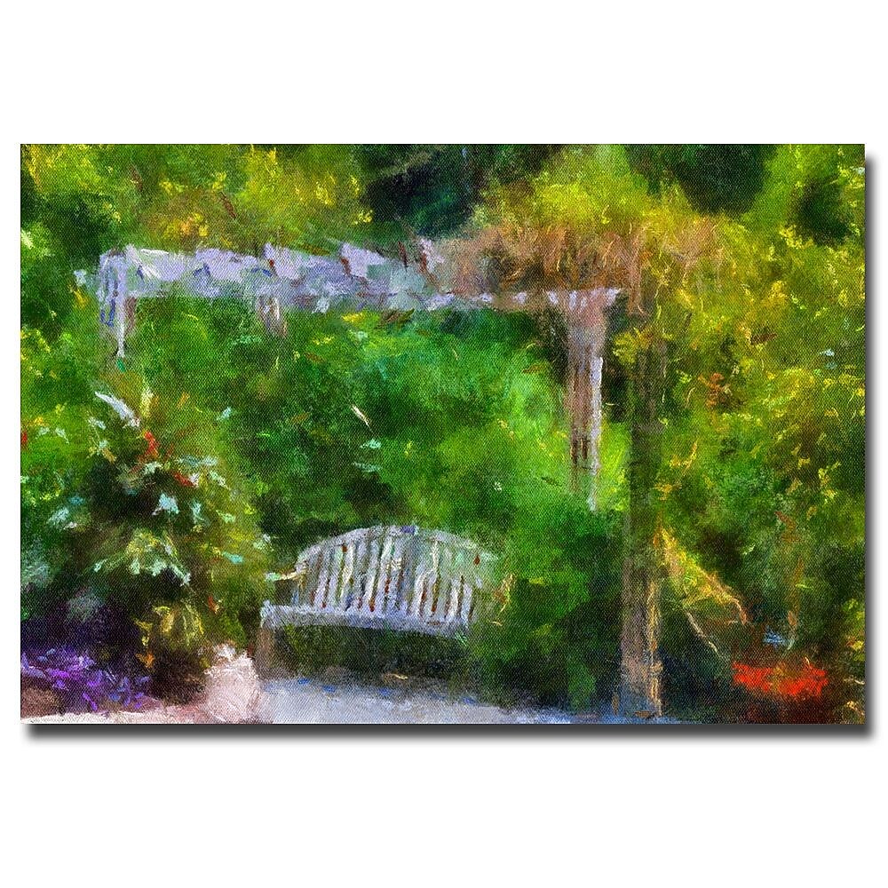 Trademark Fine Art Lois Bryan 'A Restful Retreat' Canvas Art 16x24 Inches