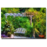 Trademark Fine Art Lois Bryan 'A Restful Retreat' Canvas Art 16x24 Inches