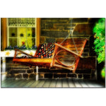 Trademark Fine Art Swing Me by Lois Bryan-Canvas Ready to Hang 16x24 Inches