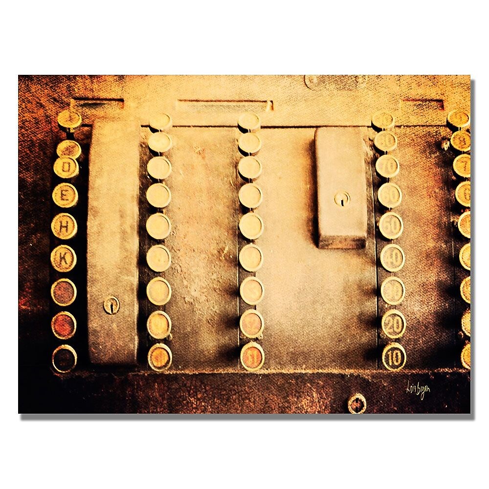 Trademark Fine Art Lois Bryan 'Cash Out' Canvas Art 18x24 Inches