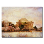 Trademark Fine Art Lois Bryan 'Thomas Jefferson Memorial' Canvas Art 22x32 Inches