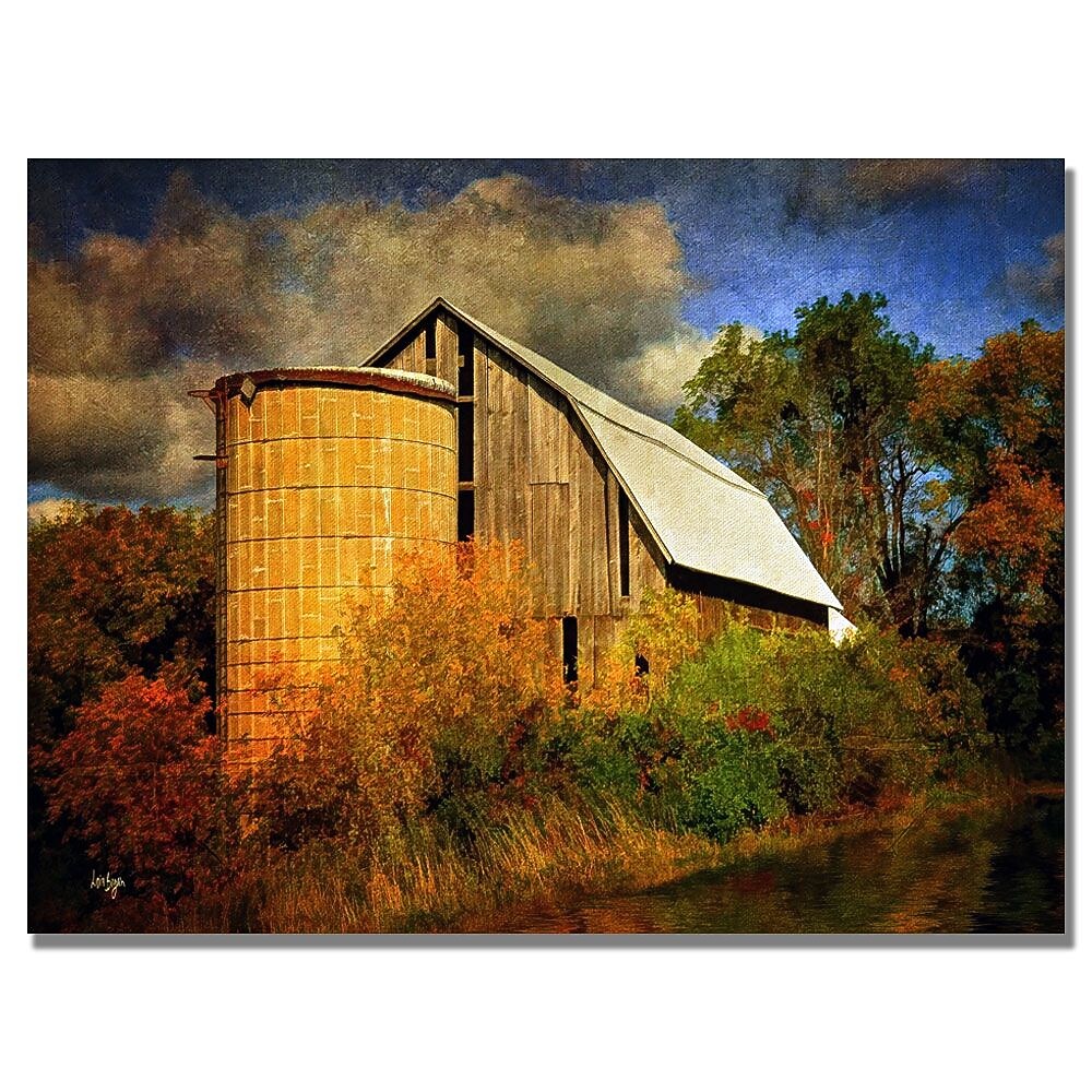 Trademark Fine Art Lois Bryan 'Family Farm II' Canvas Art 18x24 Inches