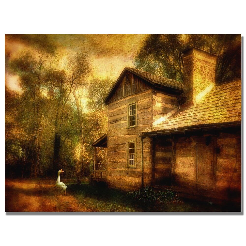 Trademark Fine Art Lois Bryan 'Family Farm III' Canvas Art 18x24 Inches