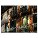 Trademark Fine Art Lois Bryan 'Balcony' Canvas Art 22x32 Inches