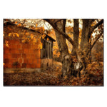 Trademark Fine Art Lois Bryan 'Autumn on the Farm' Canvas Art 22x32 Inches