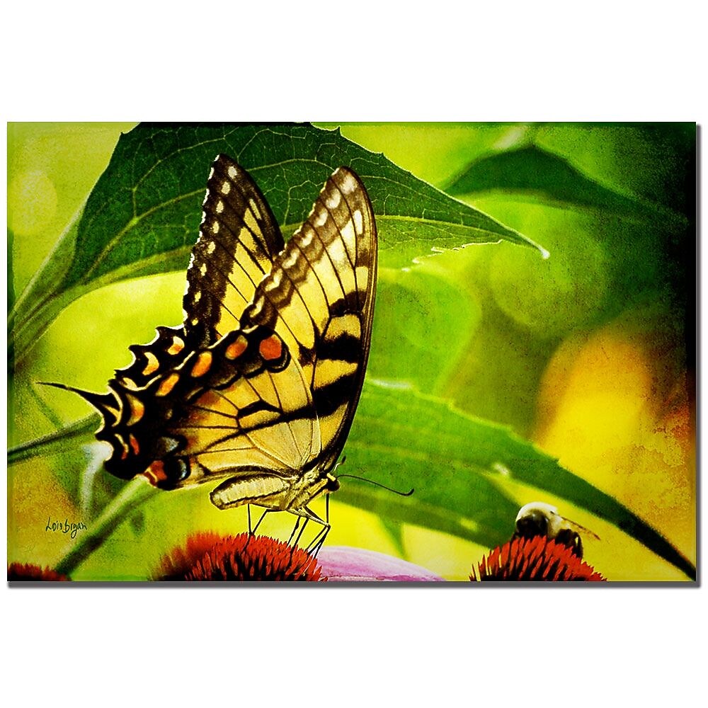 Trademark Fine Art Lois Bryan 'Dining with a Friend' Canvas Art 22x32 Inches