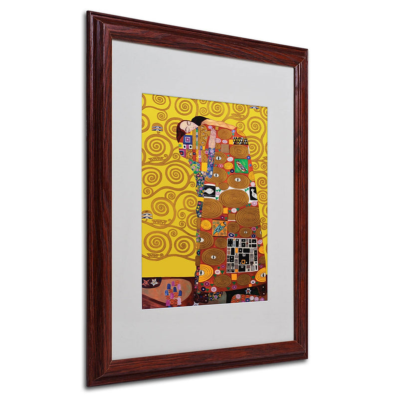 Trademark Fine Art Gustav Klimt 'Fulfillment' Canvas Art 24x32 Inches