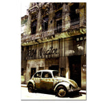 Trademark Fine Art 1956 Volkswagen Beetle Sedan-Ready to Hang 22x32 Inches