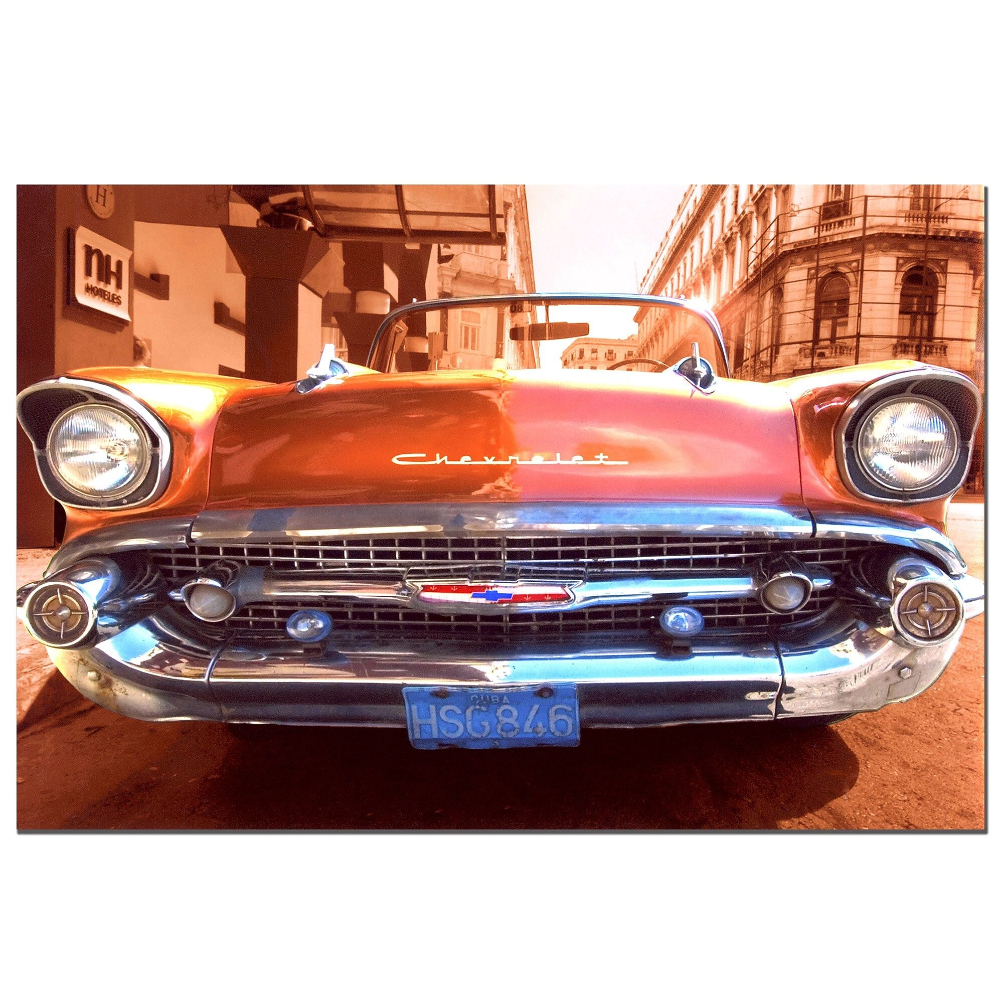 Trademark Fine Art 1957 Ghevy-Ready to Hang 22x32 Inches