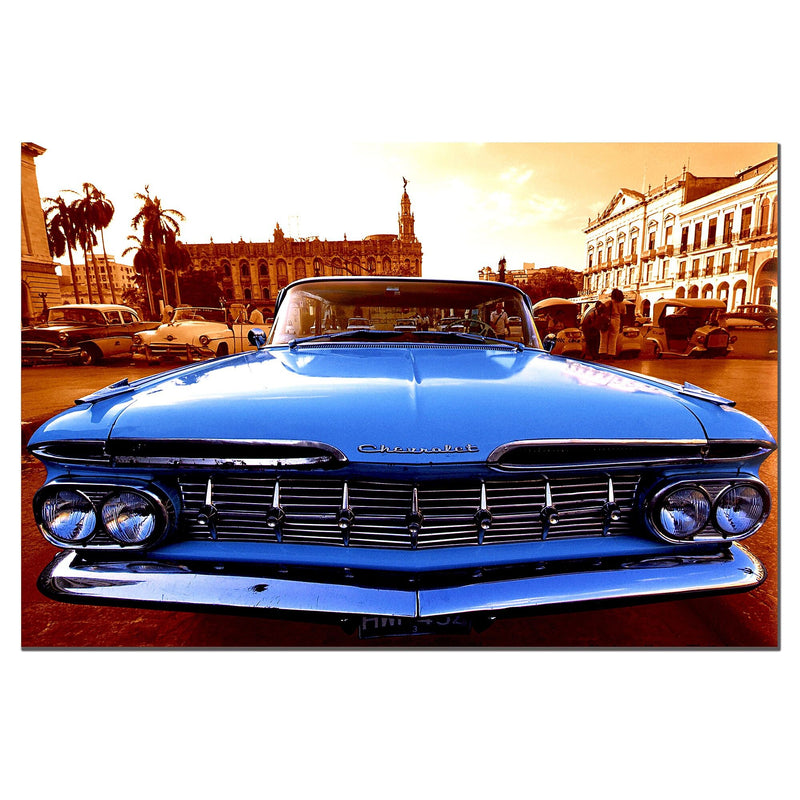 Trademark Fine Art 1959 Chevy El Camino-Ready to Hang 22x32 Inches