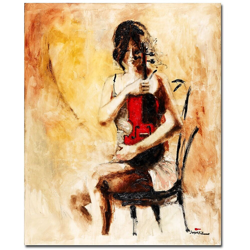 Trademark Fine Art Joarez 'Divine Melody' Canvas Art 18x24 Inches