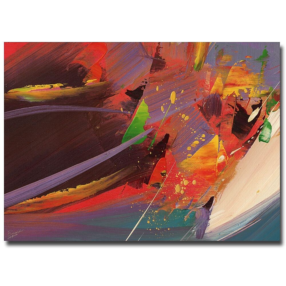Trademark Fine Art Ricardo Tapia 'Splash' Canvas Art 24x32 Inches