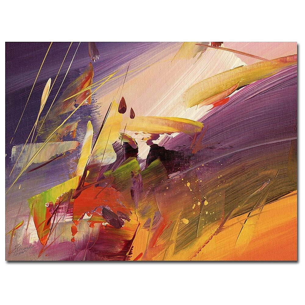 Trademark Fine Art Ricardo Tapia 'Midnight' Canvas Art 35x47 Inches