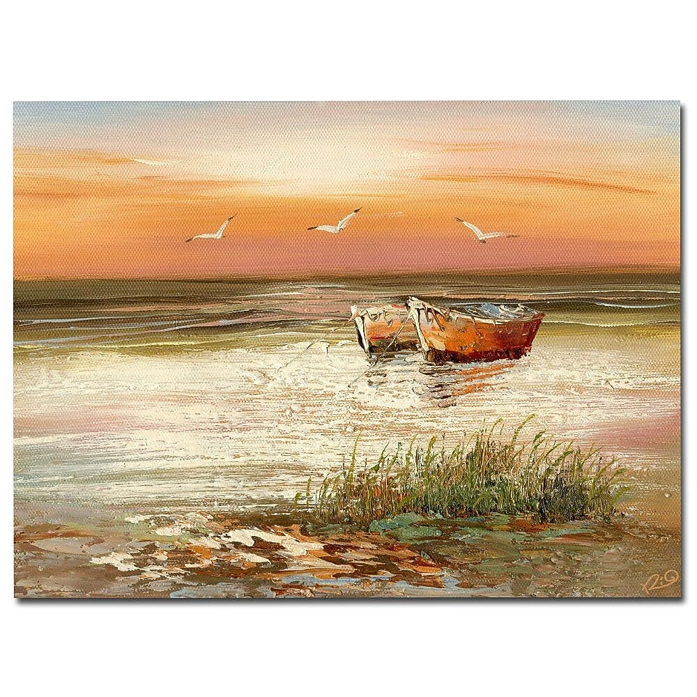 Trademark Fine Art Rio 'Florida Sunset' Canvas Art 24x32 Inches