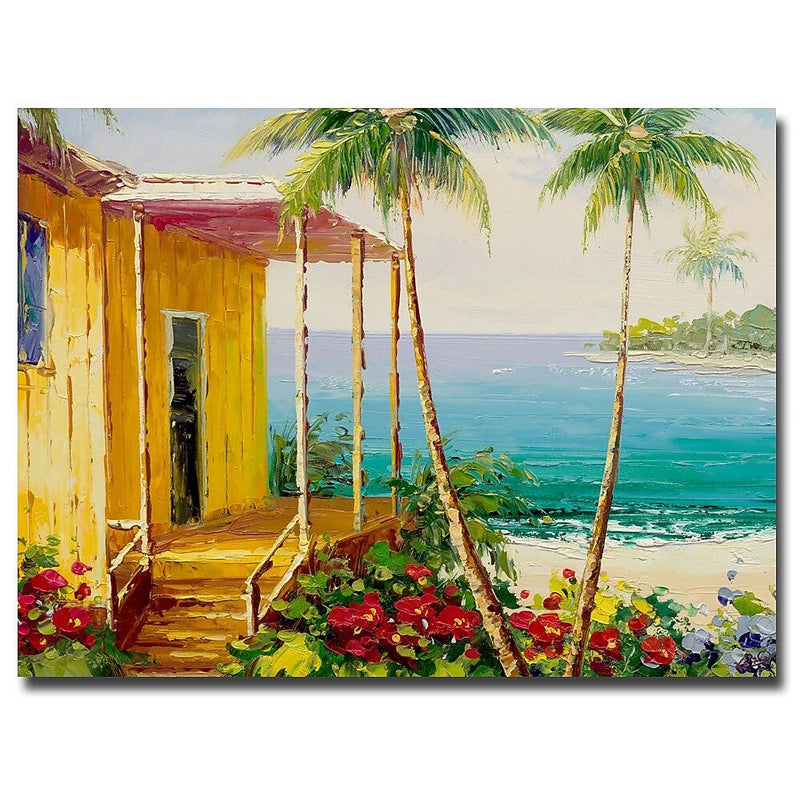 Trademark Fine Art Rio 'Key West Villa' Canvas Art 26x32 Inches