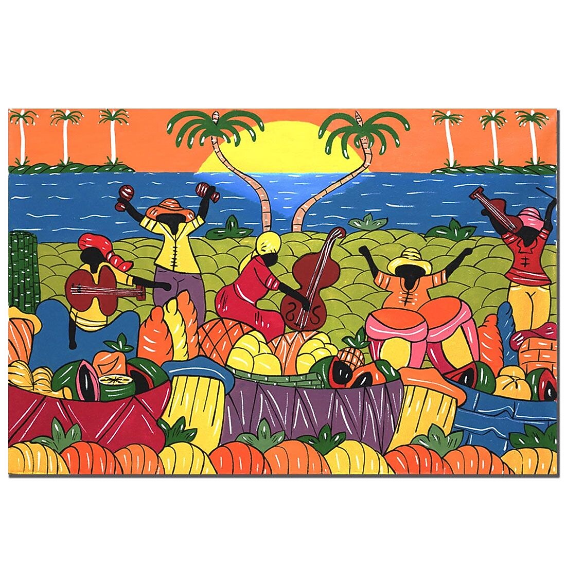 Trademark Fine Art 'Celebrating Life' Canvas Art 14x19 Inches