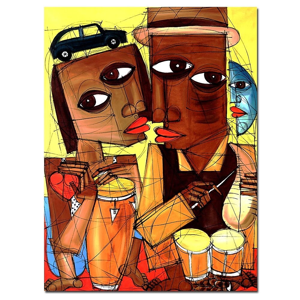 Trademark Fine Art 'Al Son del Sentimiento II' Canvas Art 14x19 Inches