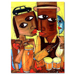 Trademark Fine Art Al Son del Sentiemento II-Canvas Art Ready to Hang 24x32 Inches