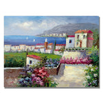 Trademark Fine Art 'Mediterranean View' Canvas Art