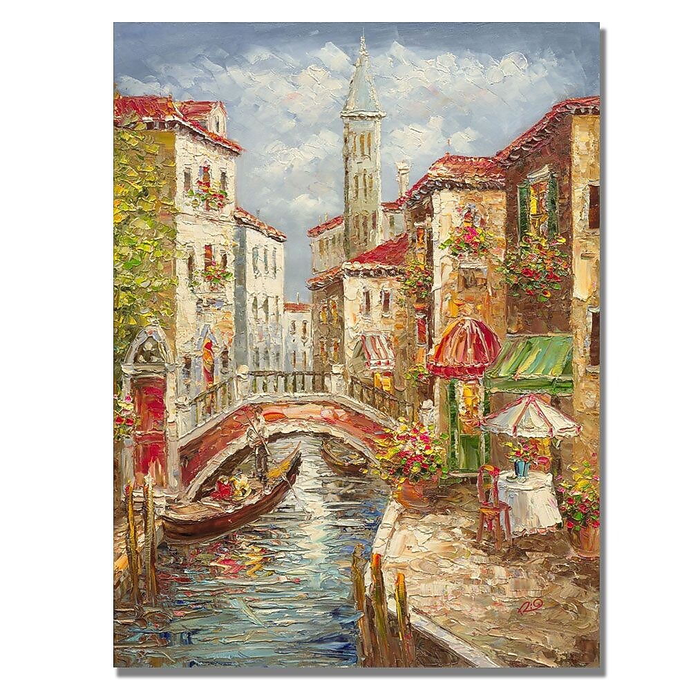 Trademark Fine Art Rio 'Venice' Canvas Art 18x24 Inches