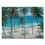 Trademark Fine Art Rio 'Barbados Palms' Canvas Art 18x24 Inches