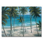 Trademark Fine Art Rio 'Barbados Palms' Canvas Art 26x32 Inches