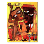 Trademark Fine Art The Flavor of Color-Canvas Art Ready to Hang 18x24 Inches