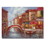 Trademark Fine Art Rio 'Veneian Waterways' Canvas Art 35x47 Inches