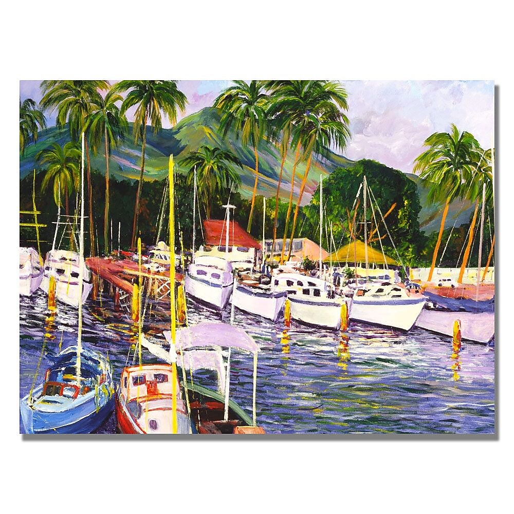 Trademark Fine Art Manor Shadian 'Lahaina Maui' Canvas Art 18x24 Inches