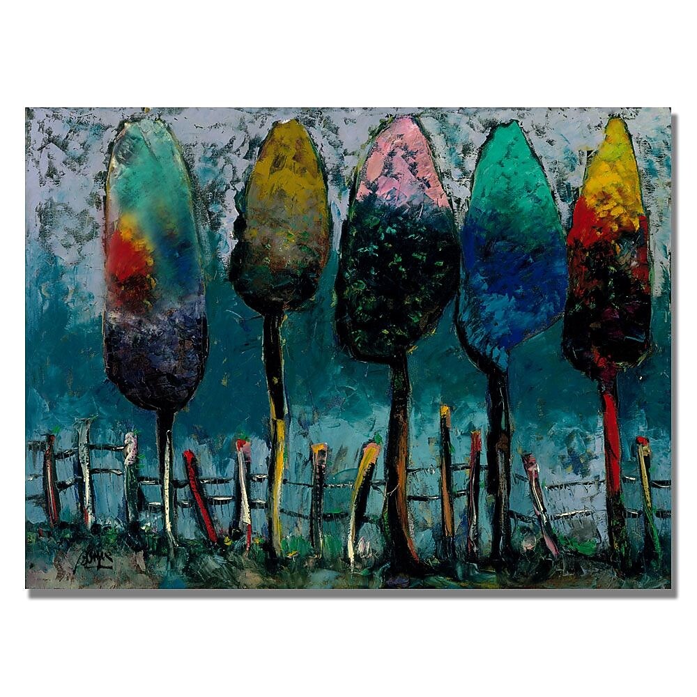 Trademark Fine Art 'Boyer Bosque de Niebla' Canvas Art