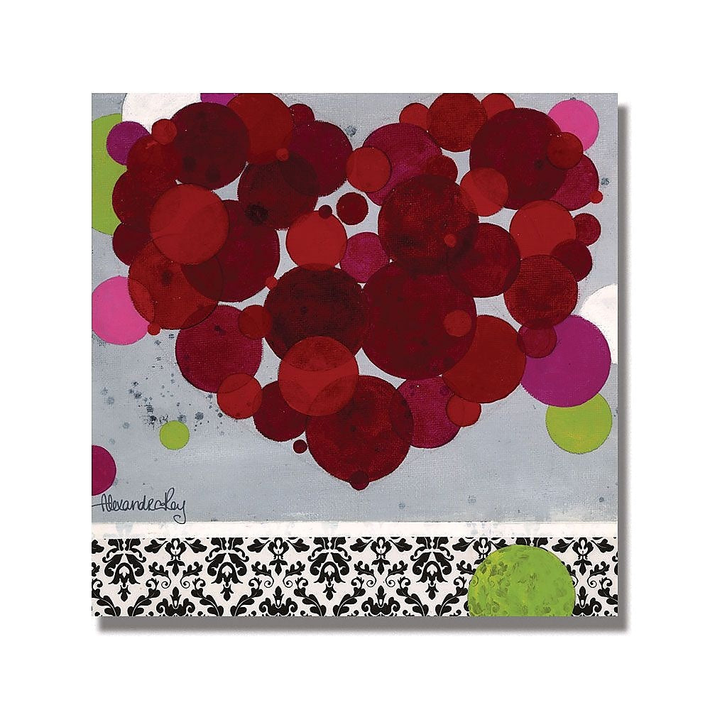 Trademark Fine Art Alexandra Rey 'Good Vibrations' Canvas Art 35x35 Inches