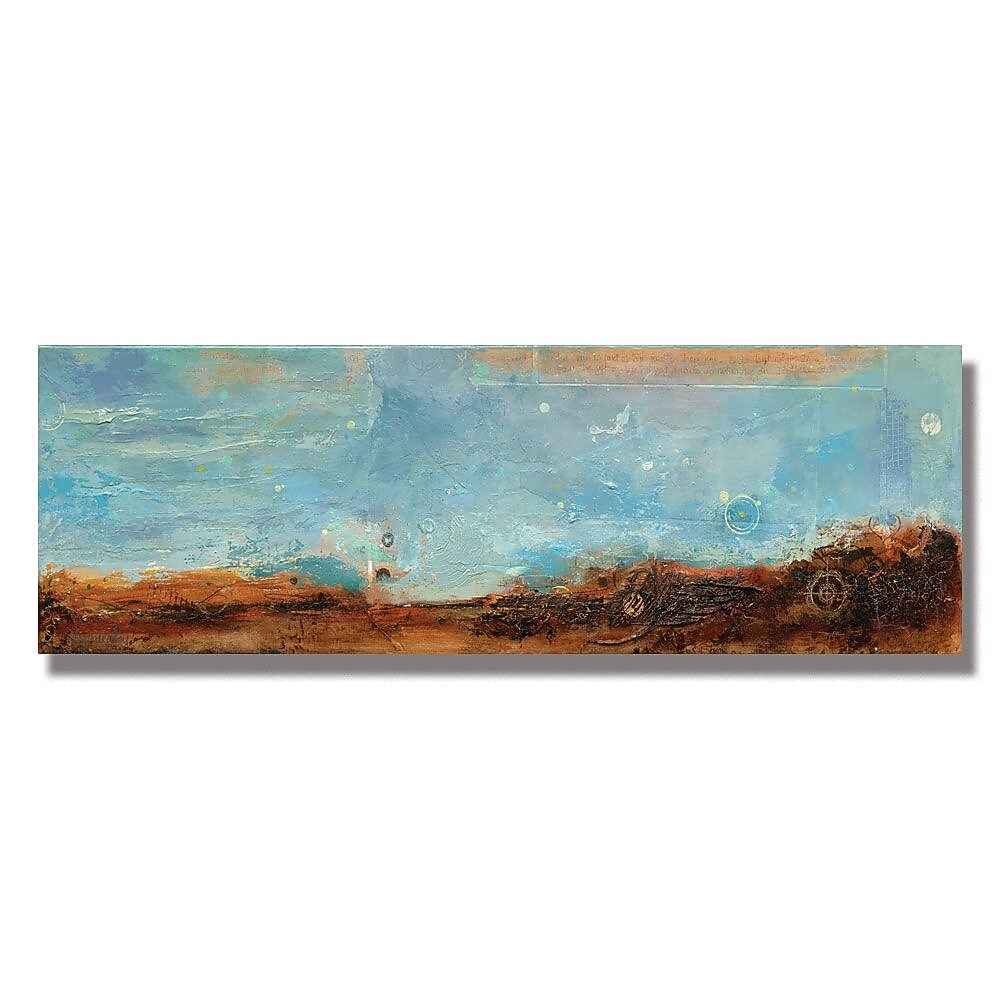 Trademark Fine Art Alexandra Rey 'Journey II' Canvas Art 14x32 Inches